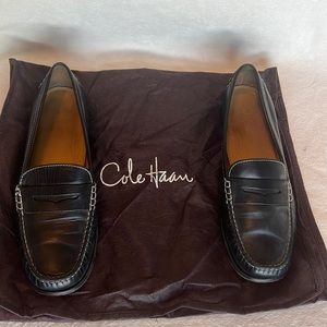 Cole Haan Leather Woman’s Penny Loafer Black
